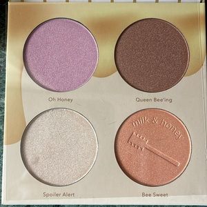 NIB Beauty Bakerie ‘Milk & Honey’ highlighter palette (4 color). Pre…